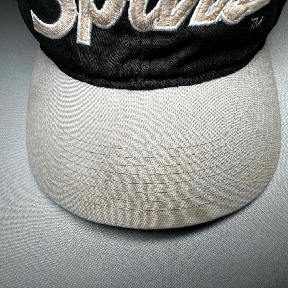 VTG San Antonio Spurs Hat Sports‎ Specialties Script Black Fiesta Green Bill 90s